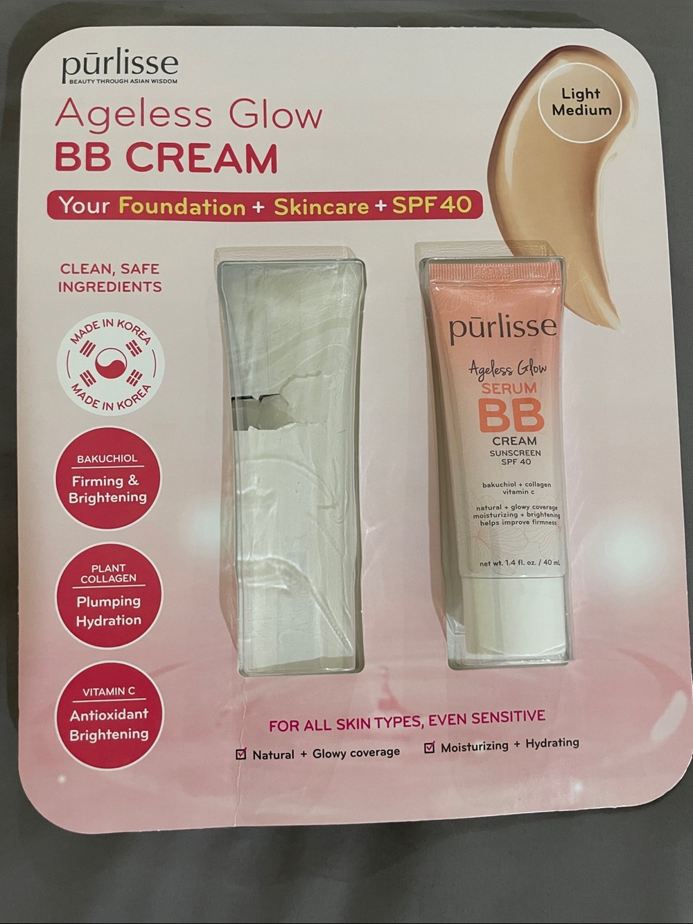 purlisse Ageless Glow BB Cream SPF 40